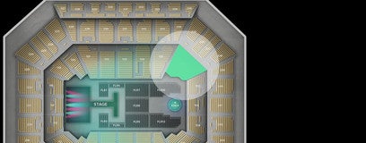 Seat view from Lower