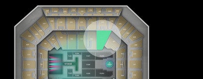 Seat view from Lower