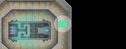 Seat view from Upper