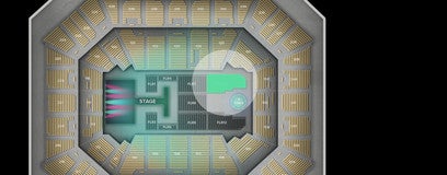 Seat view from Floor