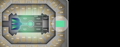 Seat view from Upper