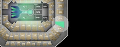 Seat view from Upper