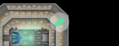 Seat view from Upper