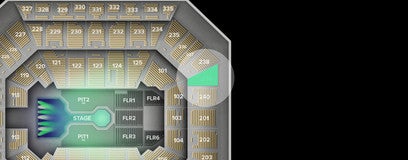 Seat view from Upper