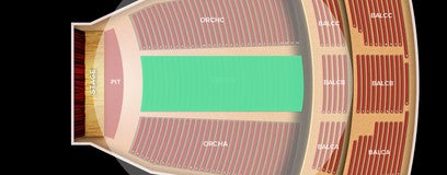 Seat view from Orchestra
