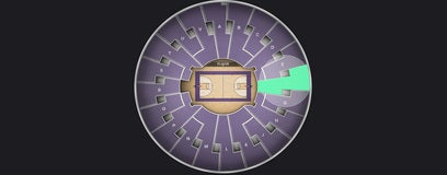 Seat view from Section