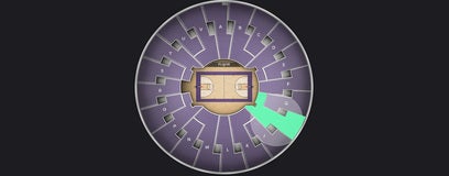 Seat view from Section