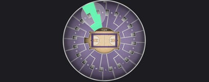 Seat view from Section