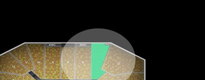 Seat view from Reserved