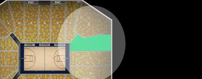 Seat view from Reserved