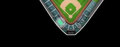 Seat view from Dugout Box