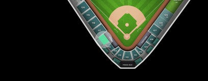 Seat view from Dugout Box