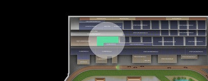 Seat view from Club Reserved