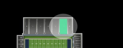 Seat view from Section