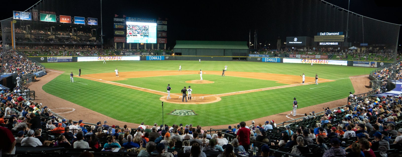 Seat view from Infield Reserved