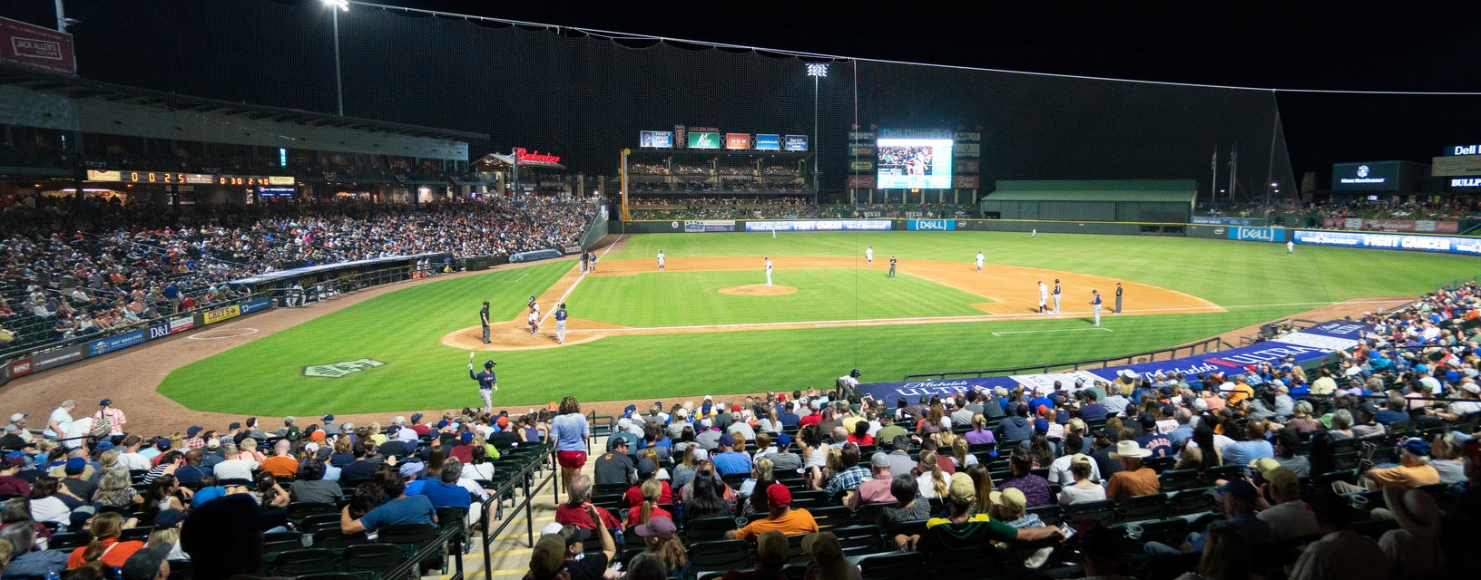 Seat view from Infield Reserved