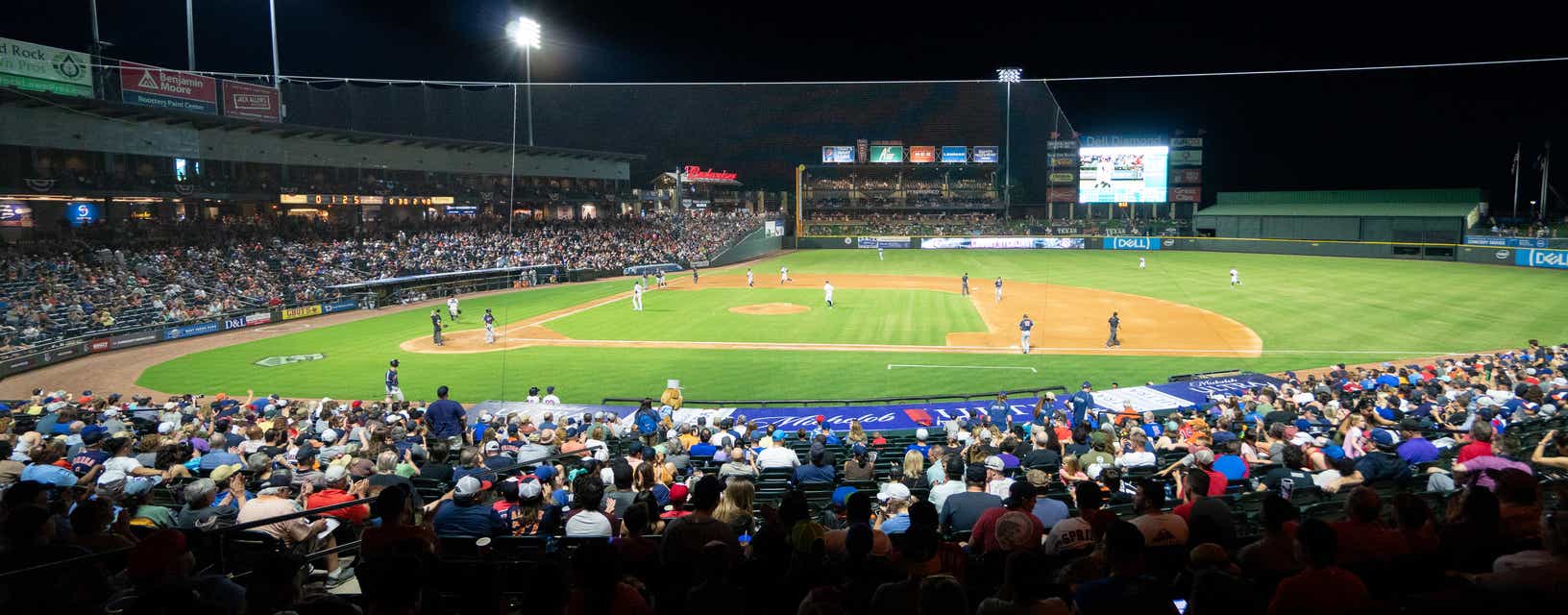 Seat view from Infield Reserved