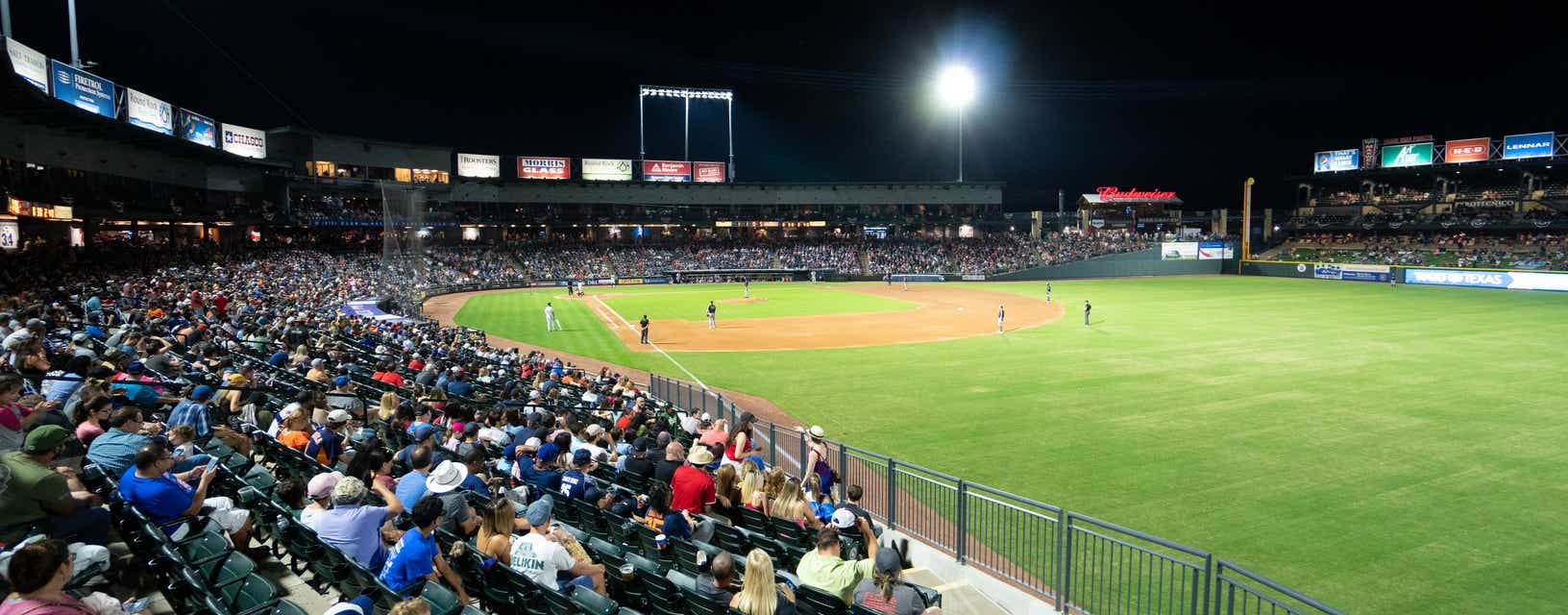 Seat view from Infield Reserved