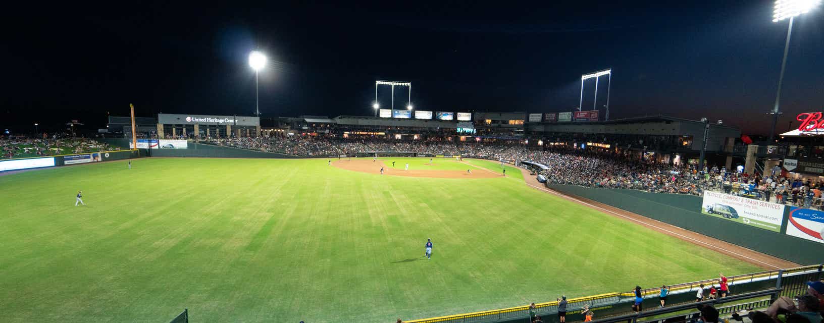 Seat view from Outfield