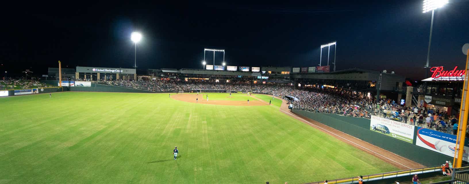 Seat view from Outfield