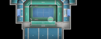 Seat view from Courtside