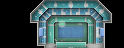 Seat view from Courtside