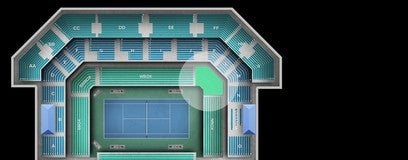 Seat view from North West Box