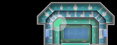 Seat view from Sout West Box