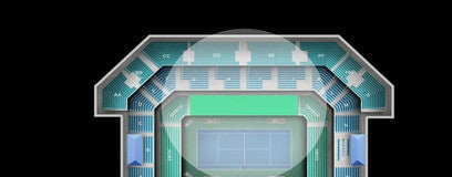 Seat view from West Box