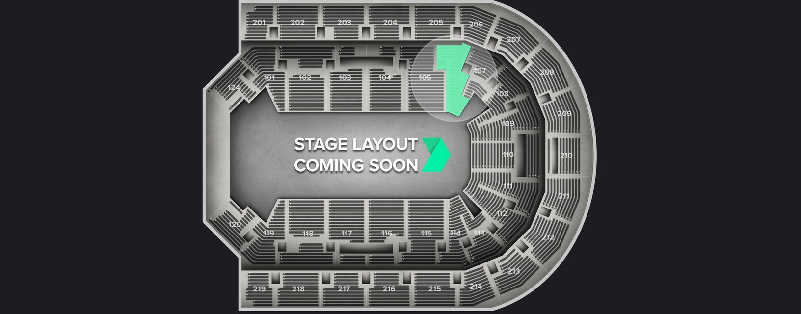 Seat view from Lower