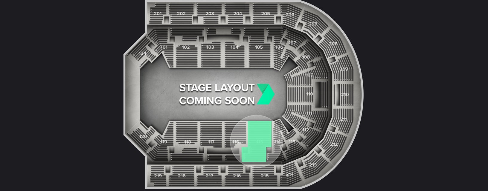 Seat view from Lower