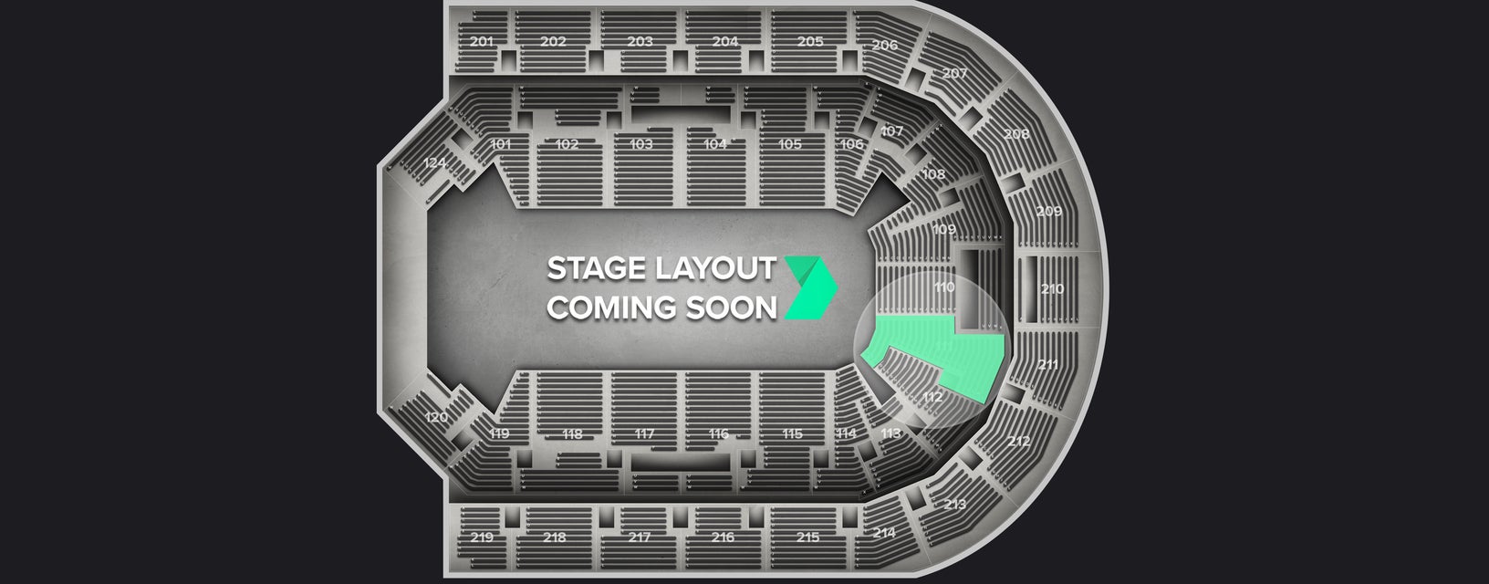 Seat view from Lower