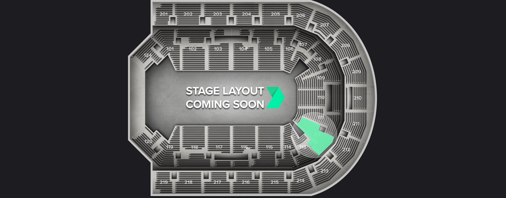 Seat view from Lower