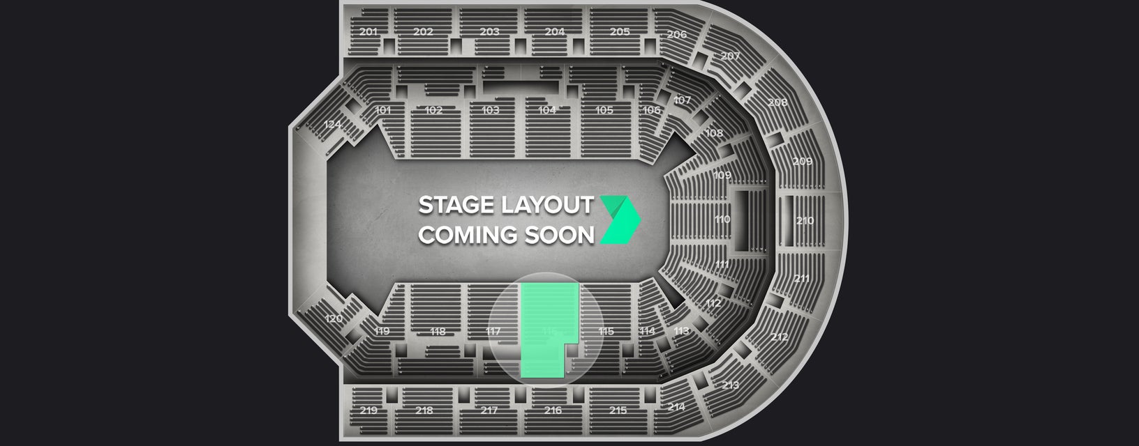 Seat view from Lower