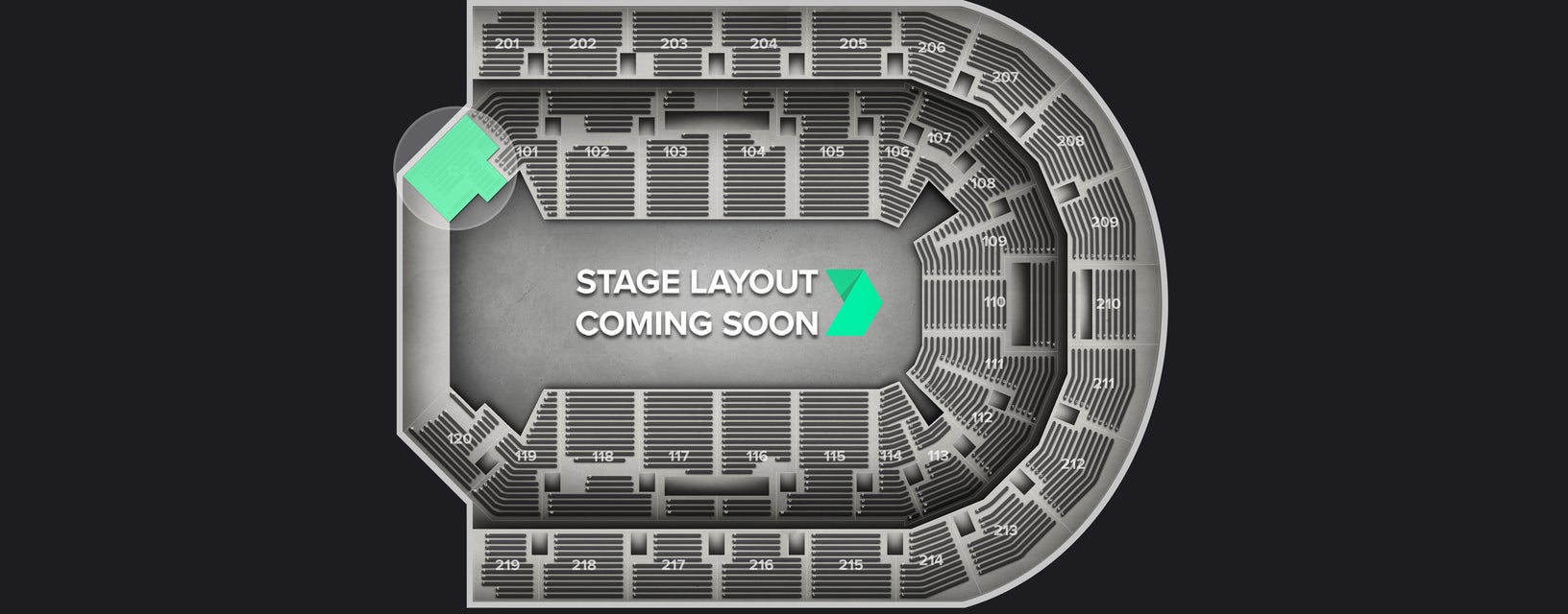 Seat view from Lower