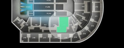 Seat view from Lower