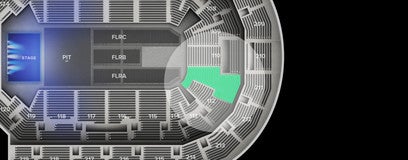 Seat view from Lower