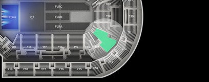 Seat view from Lower