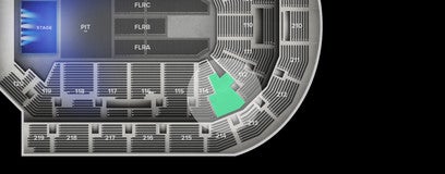 Seat view from Lower