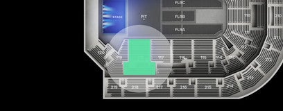Seat view from Lower