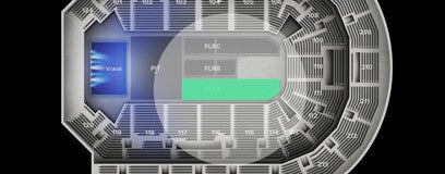 Seat view from Floor