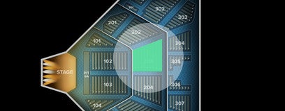 Seat view from Middle