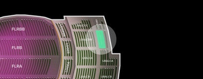 Seat view from Upper Balcony