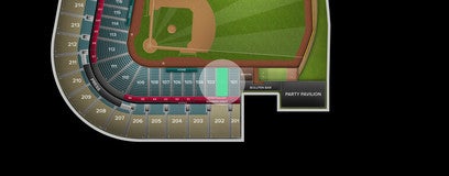 Seat view from Lower