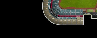 Seat view from General Admission