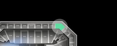 Seat view from Upper