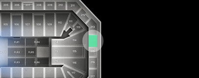 Seat view from Upper