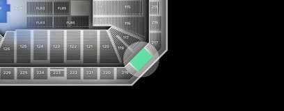 Seat view from Upper