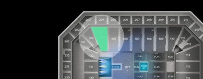 Seat view from Lower