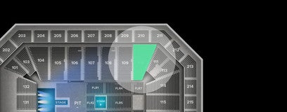 Seat view from Lower